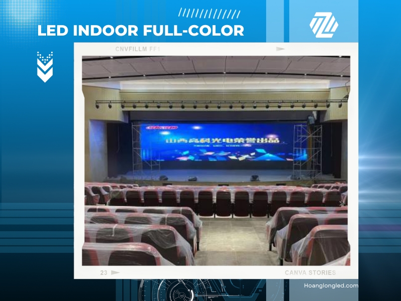 Nâng cấp mới về trải nghiệm hiệu ứng hình ảnh Dòng mô-đun khung nhôm LED trong nhà Full-color (LED indoor Full-color Aluminum chassis module)