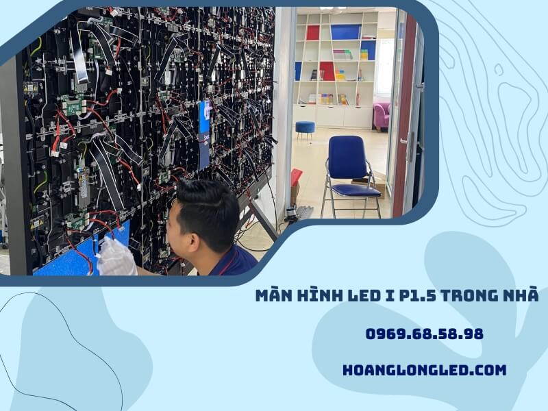 Ứng dụng của màn hình LED P1.5 indoor