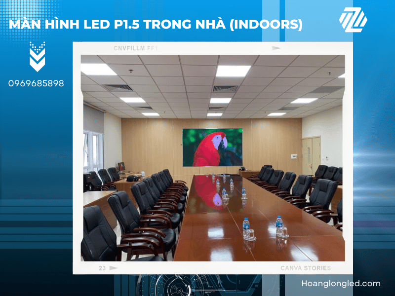 Màn hình LED P1.5 trong nhà
