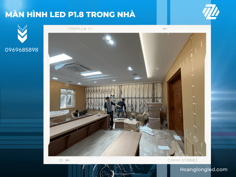 Màn hình LED P1.8 - Giải pháp hoàn hảo cho hội nghị, hội thảo Màn hình LED P1.8 - Giải pháp hoàn hảo cho hội nghị, hội thảo