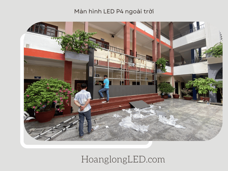 Chỉ cần một màn hình LED P4 ngoài trời, quảng cáo của bạn sẽ trở nên nổi bật hơn bao giờ hết!
