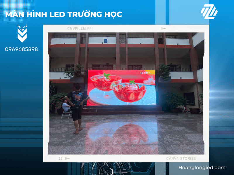Công nghệ LED trong trường học: Hiển thị thông tin hiệu quả và sáng tạo