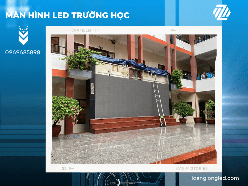 Ứng dụng của màn hình LED trường học