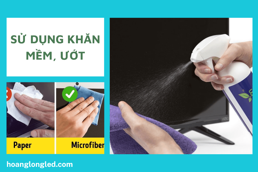 5 cách vệ sinh màn hình Tivi LED đơn giản, hiệu quả tại nhà