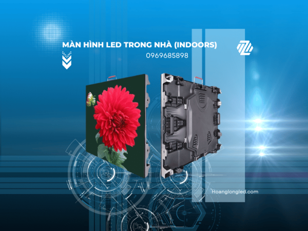 Lắp màn hình LED trong nhà - Led Hoàng Long