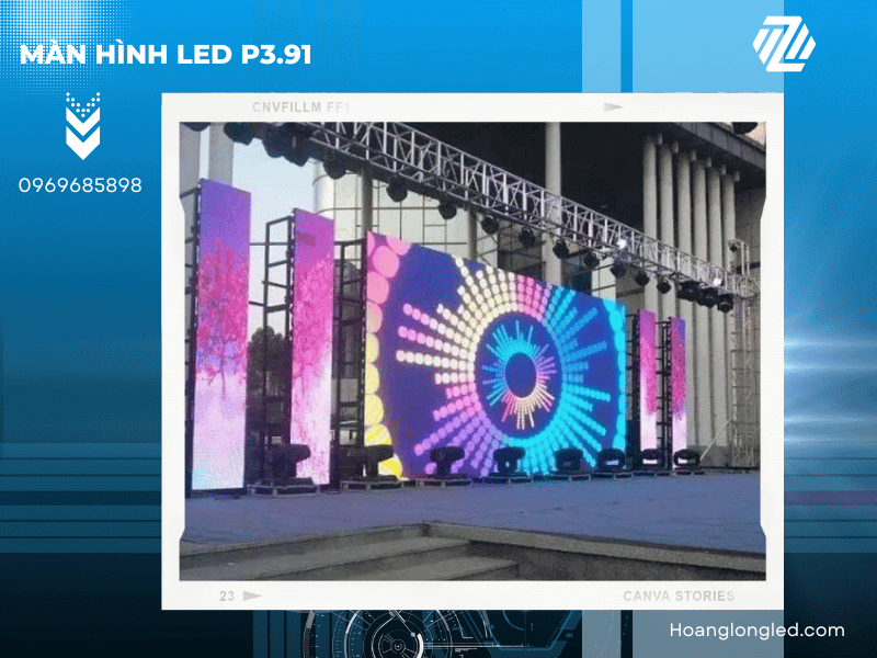 Màn hình LED P3.91 Trải nghiệm hình ảnh chất lượng cao