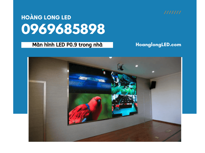 Hòa mình vào thế giới thực với độ phân giải siêu nhỏ của màn hình LED P0.9!