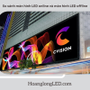 So sánh màn hình LED online và màn hình LED offline