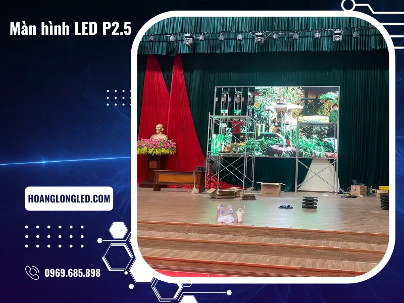 Image hình ảnh hình ảnh hình ảnh hình ảnh hình ảnh Nguyễn Hoàng Long - Màn hình LED P2.5: Hoàng Long LED thi công tại Thái Nguyên