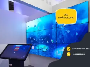 So sánh điểm giống nhau và khác nhau giữa màn hình ghép và màn hình LED