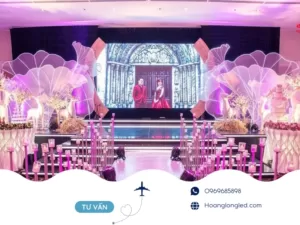 Màn hình Qiangli LED đám cưới