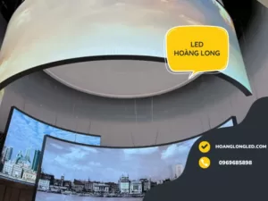 Điểm khác biệt giữa màn hình LED cong và màn hình LED phẳng