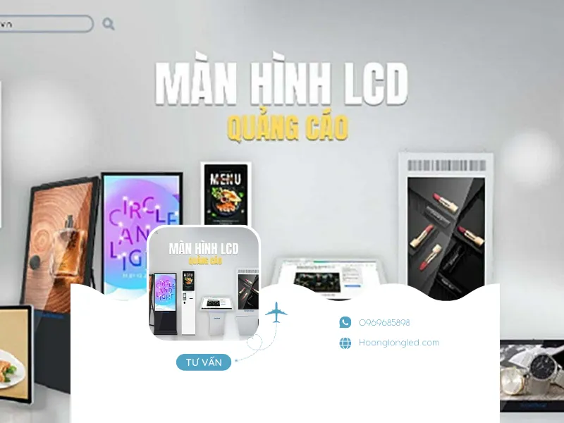 Màn hình quảng cáo kỹ thuật số bứt phá doanh số cửa hàng bạn