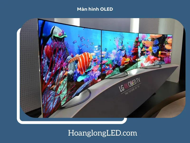 Màn hình OLED với LED và LCD. Sự khác biệt là gì?