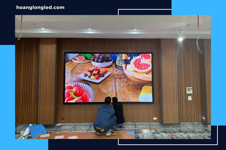 Thiết kế, thi công hệ thống màn hình LED, âm thanh tại huyện Bắc Mê, Hà Giang