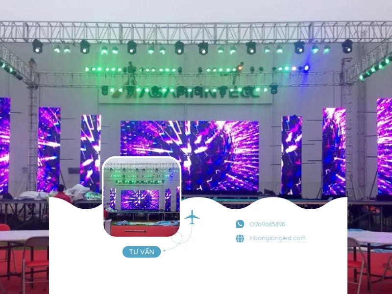Hoàng Long LED cho thuê màn hình LED - countdown 2024