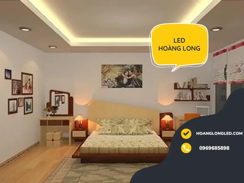 Lí do mà bạn nên chọn đèn LED để trang trí phòng ngủ