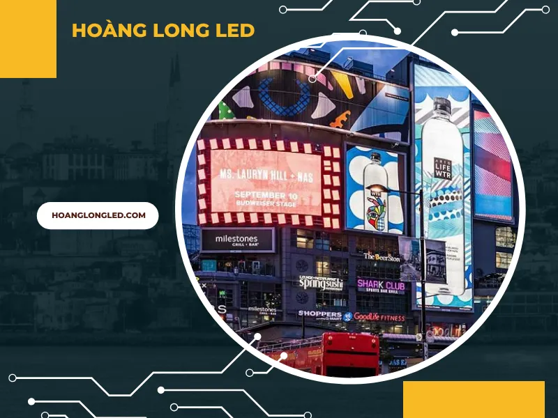 Các loại màn hình LED quảng cáo phổ biến tại Việt Nam