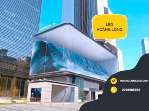 Màn hình LED quảng cáo 3D Dẫn đầu xu hướng quảng cáo ngoài trời hiện đại