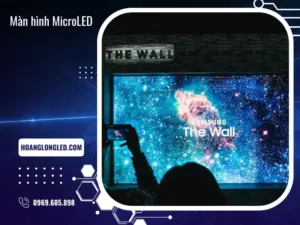Màn hình MicroLED là gì? Những ứng dụng to lớn của Màn hình MicroLED trong tương lai