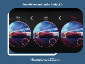 Tốc độ làm mới là gì? Giải nghĩa các chỉ số 1920Hz, 3840Hz và 7680Hz trong màn hình LED