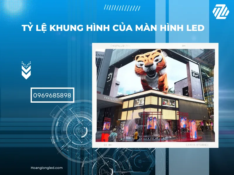 Nắm vững tỷ lệ khung hình: Chìa khóa cho hiệu suất tối ưu trên màn hình LED.