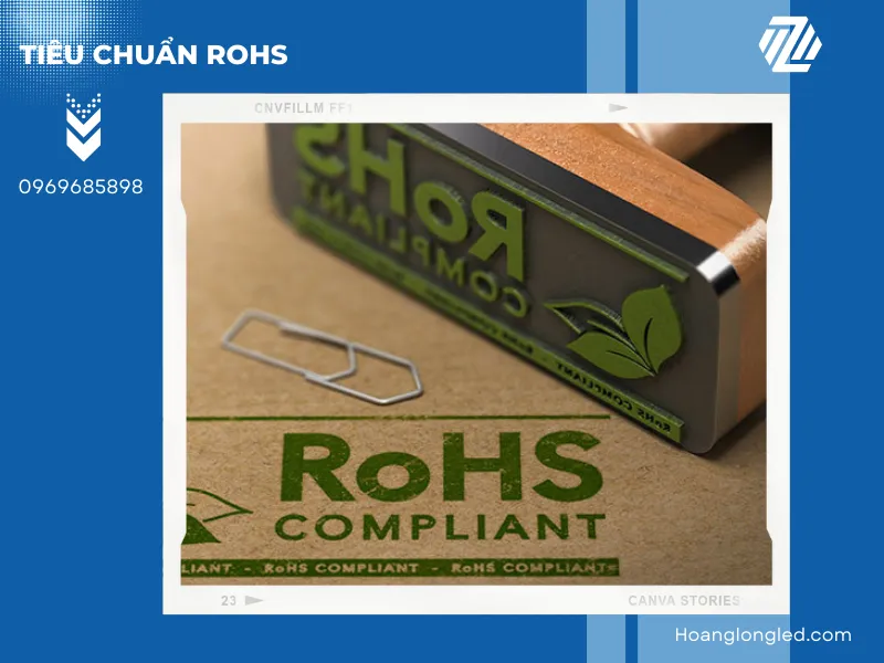 Logo RoHS là dấu hiệu của chất lượng và tuân thủ các yêu cầu về chất độc hại.