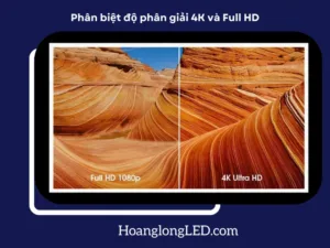 Phân biệt độ phân giải 4K và Full HD