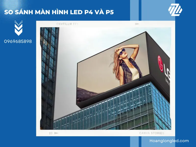 Khám phá sự khác biệt giữa P4 và P5 trong việc hiển thị hình ảnh sắc nét.