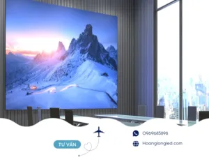 So sánh màn hình LED và máy chiếu? Nên lắp loại nào?