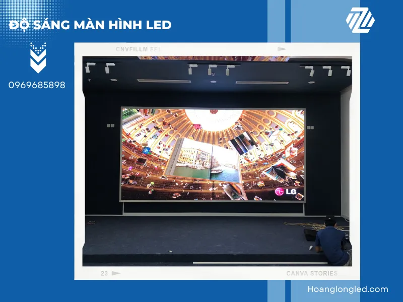 Khám phá sức mạnh của màn hình LED với độ sáng ấn tượng!