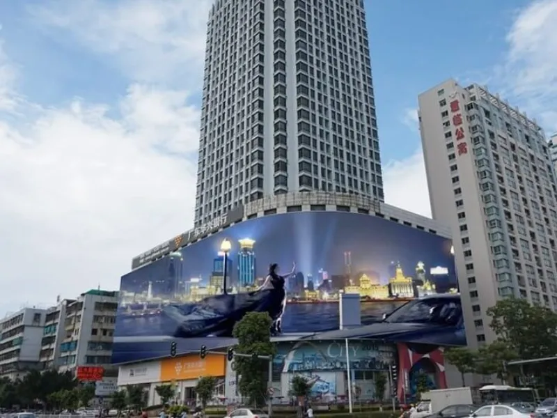 Màn hình LED full color ở tỉnh Sán Đầu, Trung Quốc