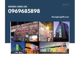 Ứng dụng của màn hình LED trong suốt trong quảng cáo