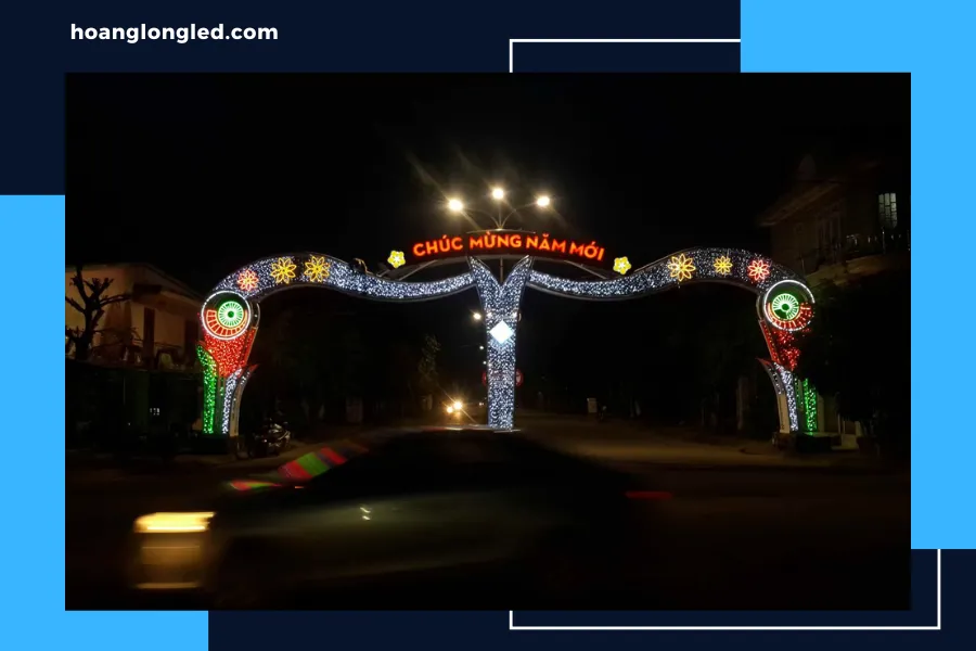 Công nghệ LED trong cổng chào