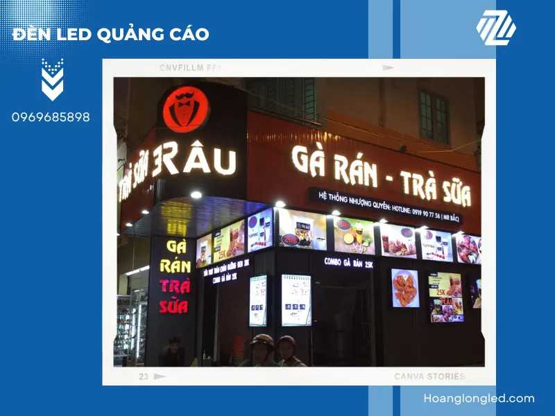 Tổng hợp các loại đèn LED quảng cáo được sử dụng nhiều nhất hiện nay