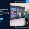 Màn hình tương tác thông minh: Ưu điểm, công dụng & ứng dụng