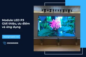 Module LED P3: Giới thiệu, ưu điểm và ứng dụng