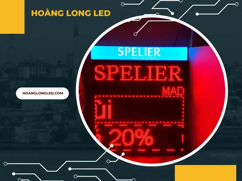 Tạo ấn tượng mạnh mẽ với nội dung tùy chỉnh trên màn hình LED 