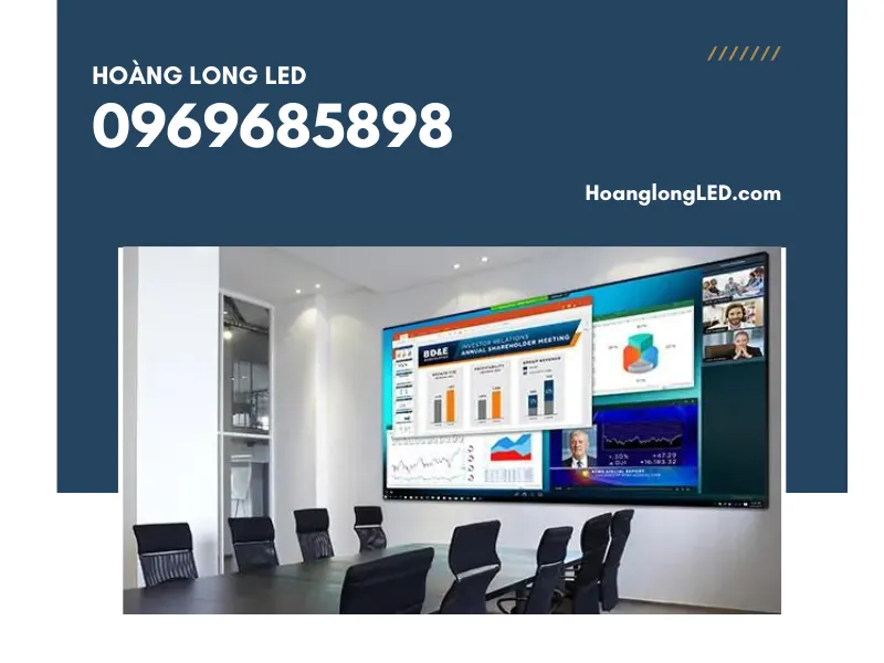 Giải pháp màn hình LED họp trực tuyến