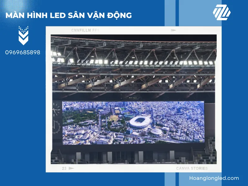 Tích hợp công nghệ tiên tiến, màn hình LED mang đến trải nghiệm thể thao chân thực nhất.
