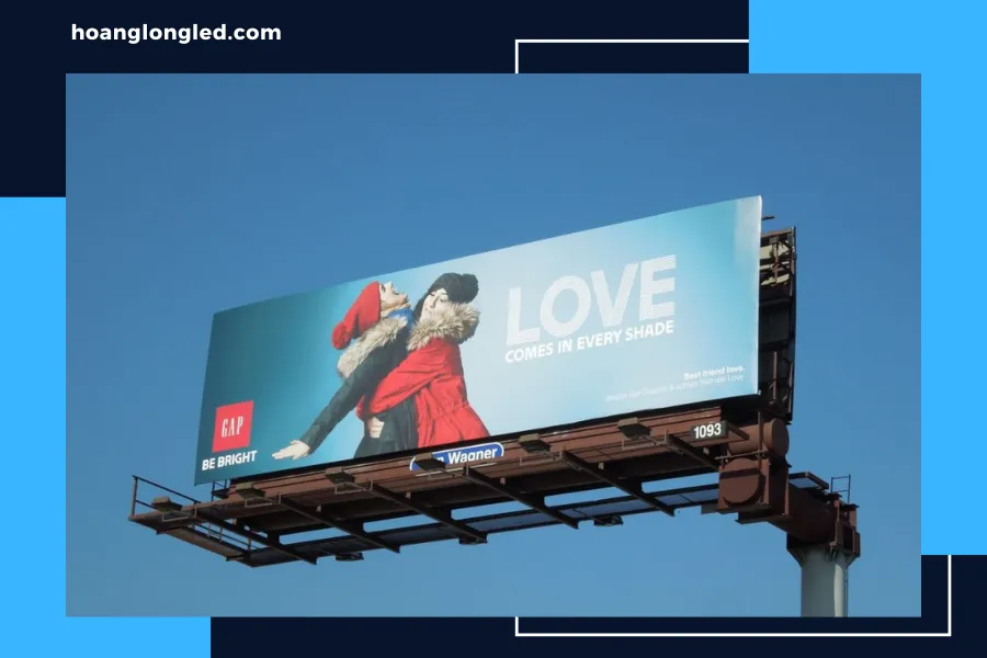 Billboard quảng cáo 2 mặt