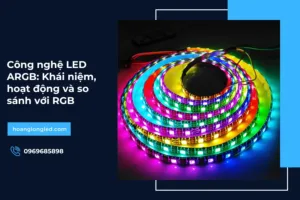 Công nghệ LED ARGB: Khái niệm, hoạt động và so sánh với RGB