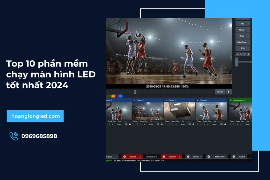 Top 10 phần mềm chạy màn hình LED tốt nhất 2024