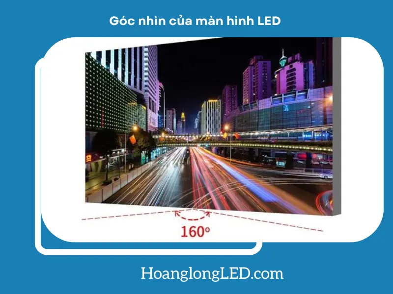 Góc nhìn của màn hình LED thế nào là tốt?