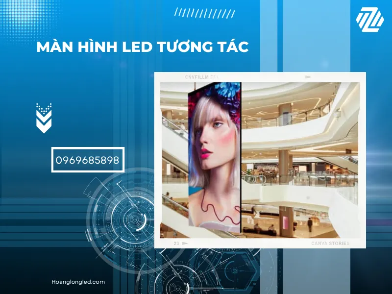 Màn hình LED biến không gian thành một tác phẩm nghệ thuật sống động và tương tác.