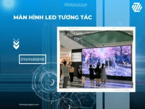 Màn hình LED trong nghệ thuật và quảng cáo tương tác