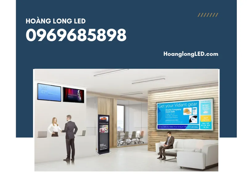 Digital Signage mang lại sự kết nối giữa thương hiệu và khách hàng. Digital Signage mang lại sự kết nối giữa thương hiệu và khách hàng.