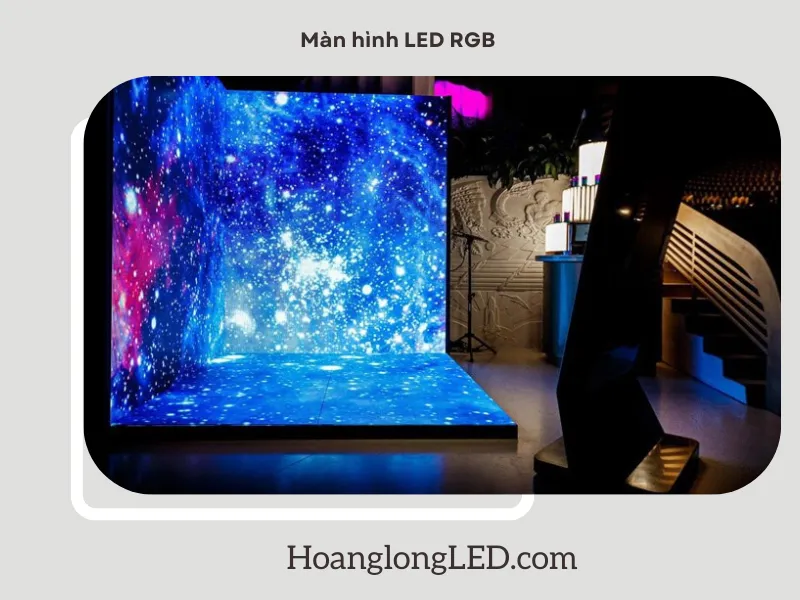 Hệ màu RGB là nền tảng cho mọi màu sắc trên màn hình LED.