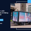 Màn hình LED quảng cáo di động trên xe tải