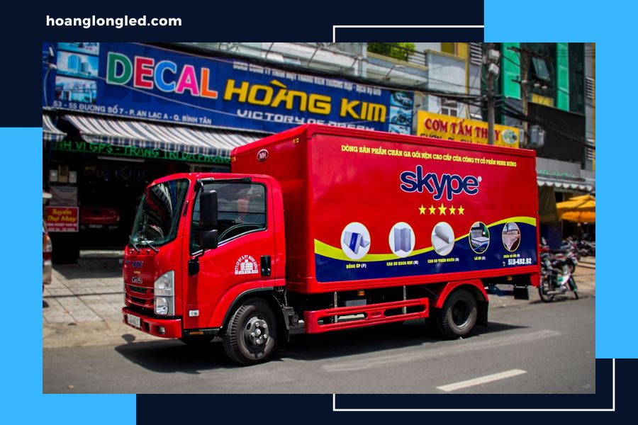 Xu hướng sử dụng màn hình LED quảng cáo trong tương lai